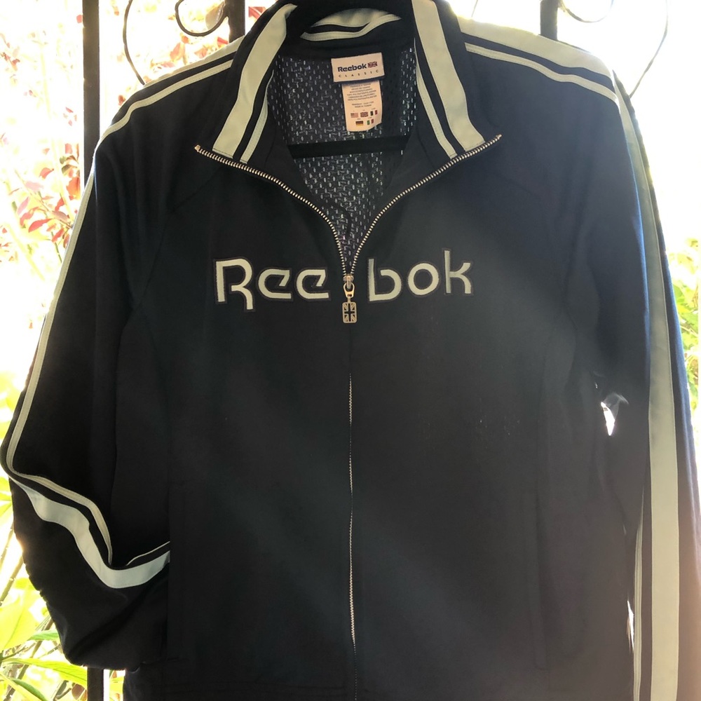 Vintage Reebok sweat suit Navy blue
